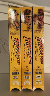 Indiana Jones VHS Movies