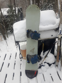 NITRO 154CM SNOWBOARD WITH BINDIMGS