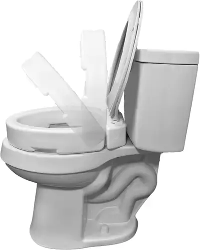 Carex Health Standard Round Hinged Toilet Seat Riser - New, View more