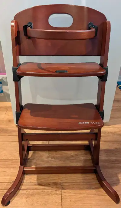 Infants high chair wood style 60$, View more