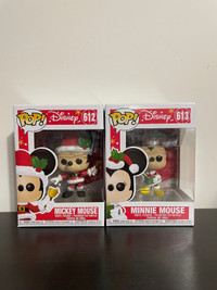 Funko POP! Disney Mickey and Minnie Mouse Christmas 