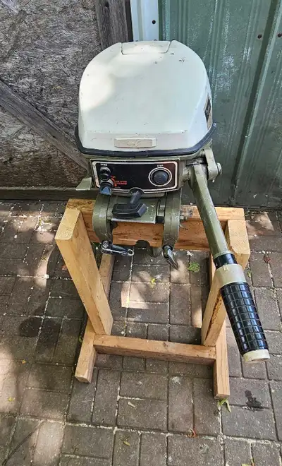 9.5Hp Johnson Outboard , will show running. $275 or best offer.