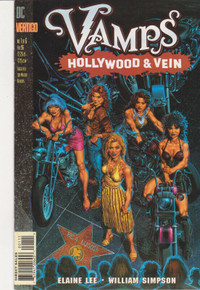 DC Comics - Vamps: Hollywood & Vein - Issue #1, 2, 3, 5, and 6.
