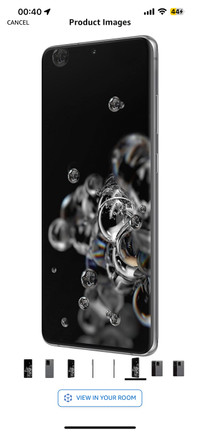 Samsung Galaxy S20 Ultra (5G) 128GB Unlocked - Cosmic Gray 