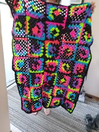 Knitted Lap Blanket For Sale