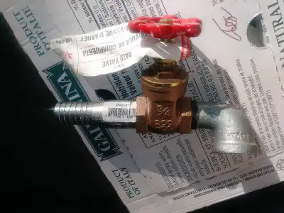 B & K 3/4" Gate Valve 200 WOG Threaded, View more