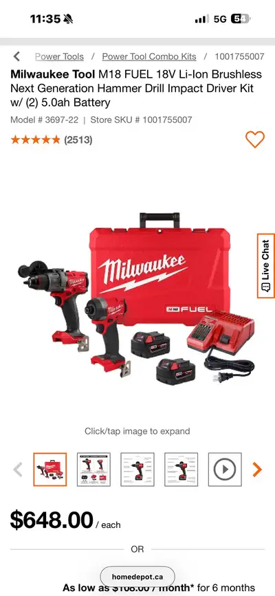 Drill set ( milwaukee m18 fuel drill and impact driver kit, View more