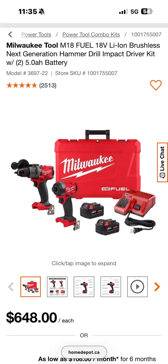Drill set ( milwaukee m18 fuel drill and impact driver kit in Power Tools in City of Toronto - Image 2