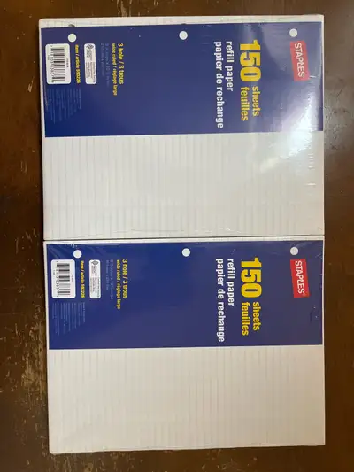 2X150 Sheets of Lined Paper, View more