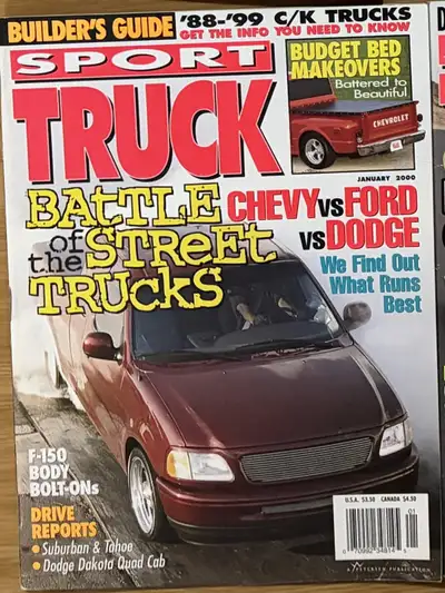 MUST SELL Sport Truck Magazine January 2000, View more