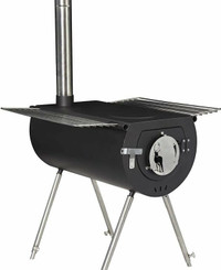portable camp stove with chimney