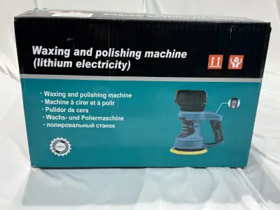 Cordless car buffer/polisher in perfect condition. Great for polishing, waxing, paint correction, he...