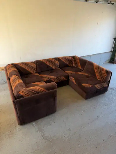 1970s vintage playpen modular sofa, View more