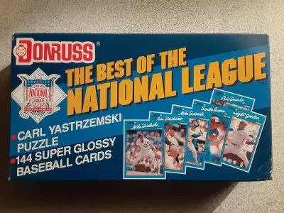 SERIE COMPLETE DE CARTES DE BASEBALL DONRUSS 1990 NEUF, View more