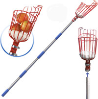Fruit Picker basket with 8ft Stainless Steel Pole.