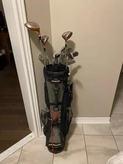 Dunlop Golf bag and golf  Set., View more
