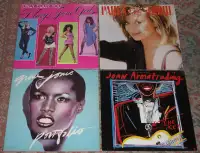 Grace Jones-Mary Jane Girls-Paula Abdul-Joan Armatrading 4XLP