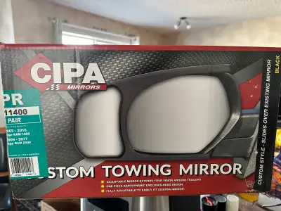 Brand New Custom Towing Mirrors for a 2009 to 2016 Dodge Ram 1500 and also fits 2009 to 2017 Dodge R...