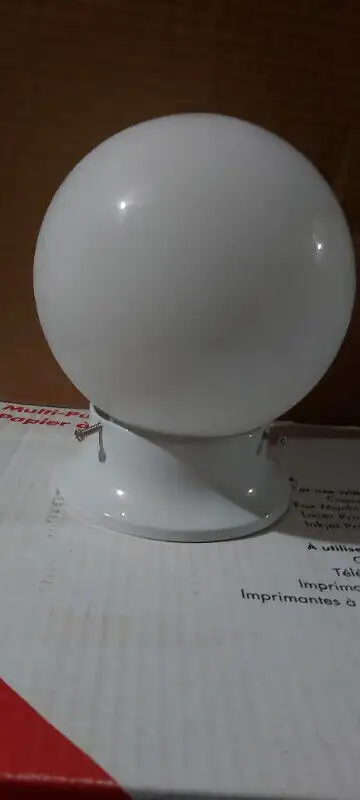 One-Light   Flush-Mount Interior Ceiling   Fixture, Ball shape, View more