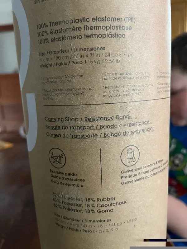 New never opened YOGA MAT in Exercise Equipment in Medicine Hat - Image 5