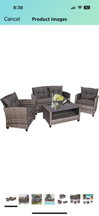 Conversation 4pc furniture set