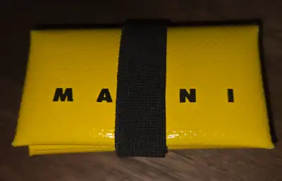 Marni tri fold PVC wallet, View more