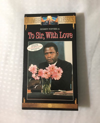 To Sir With Love Vhs 