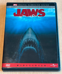 Jaws (1975) DVD with original case