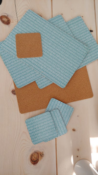 Coasters and place mats