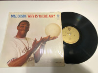Bill Cosby vinyl record - Why is there air?
