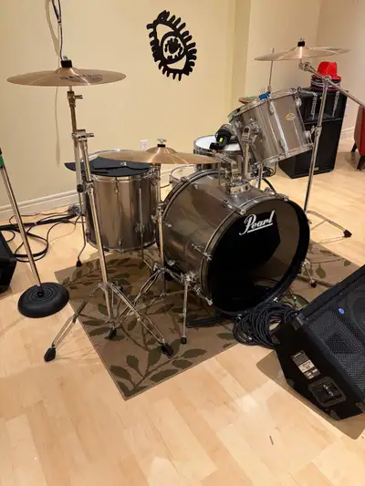 Pearl Drum Kit, View more