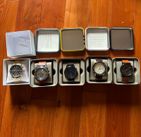 Various Fossil Mens Watches for sale