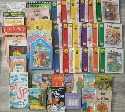I am selling a large collection of used children & youth's books, perfect for young readers. The boo...