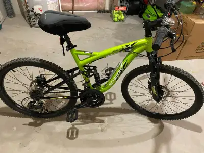 Schwinn Teslin 2.4 Youth 24" Full Suspension Mountain Bike, View more