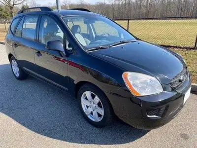 CLEAN BLACK 2012 KIA RONDO LX AUTOMATIC SUV Black on grey, 175 horse power 2.4L 4-cyl engine, 4-spee...