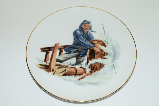 Norman Rockwell Collectors Plate "Braving the Storm" in Arts & Collectibles in Dartmouth - Image 2