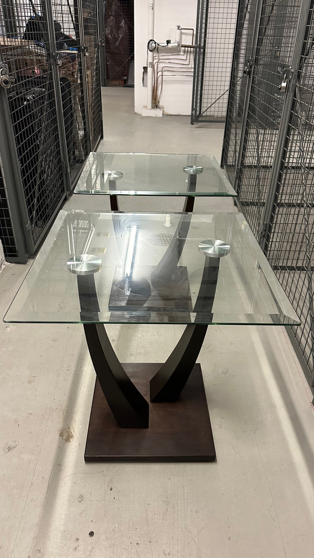  glass end tables  in Coffee Tables in Mississauga / Peel Region - Image 4