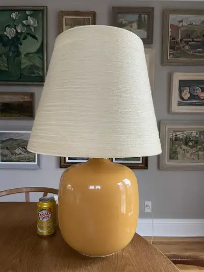 STUNNING Large Lotte Bostlund Lamp in Rare Colour and Form. I’ve owned and sold many Lotte lamps and...