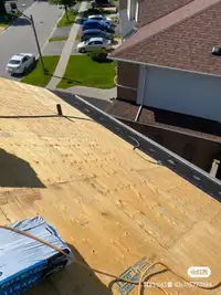 Roofing repair; replace existing roof. 