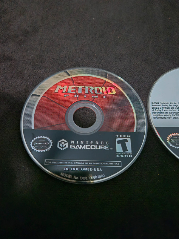 Game cube game metroid prime in Older Generation in City of Toronto - Image 2