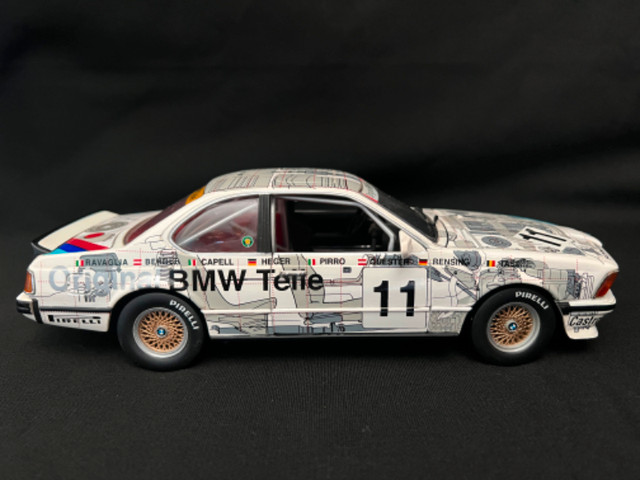 2006 Anson BMW 635csi Racing 1:18 Diecast in Toys & Games in Hamilton - Image 3
