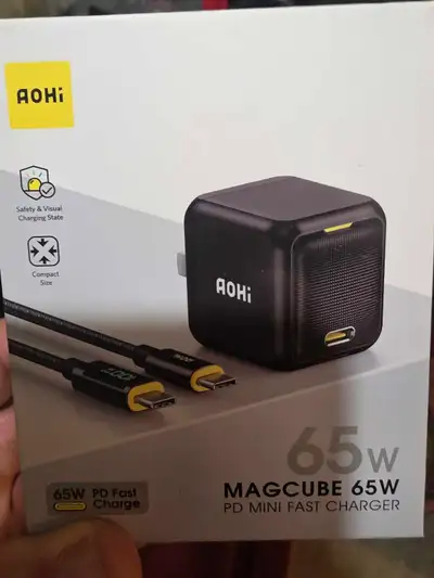 AOHi Magcube 65W PD Mini Fast Charger, View more