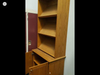 Display Shelf With Bottom 2Door Storage