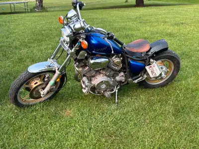 Trade ya a 86 Yamaha virago 1000 really good shape everything g works has Vince and Hynes pipes and...