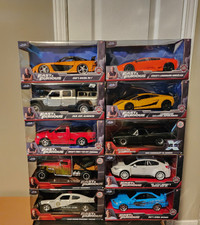 Fast and Furious 1/24 Diecast Scale Cars