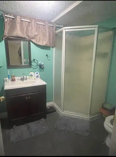 Two bedroom one bathroom basement available for rent with separate entrance. Laundry available Groce...