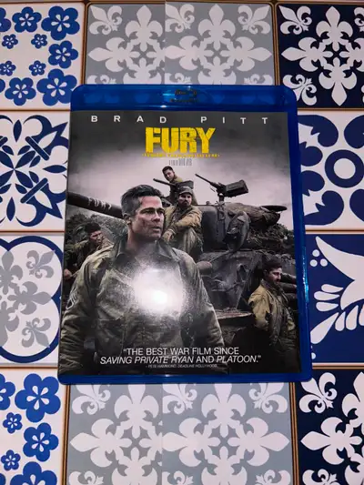 Fury dvd film movie cd blu ray bluray ps4 xbox ps5 television tv, View more