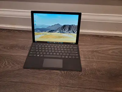 I’m offering for immediate sale this Microsoft Surface Pro 7 tablet. The sale includes the keyboard,...