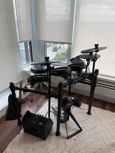 Alesis Nitro Electronic Mesh Head Drum Kit & DM20 Amplifier, View more