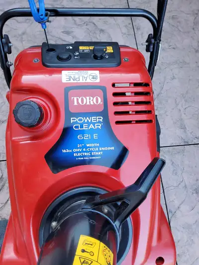 Toro power clear 621E 4-cycle electric start, View more